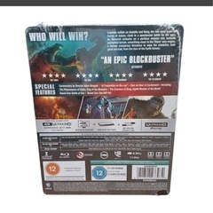 ゴジラVSコング 4K ULTRA HD + Blu-ray スチールブック Godzilla vs. Kong 並行輸入品 の画像