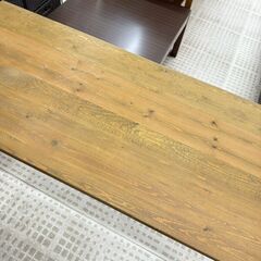 デスク アメリカ製 木製 収納付きの画像