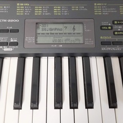 【先着順ではありません】キーボード CASIO CTK-2200の画像
