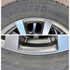 取引中　18インチ　冬タイヤホイールセット　アウトランダーで使用の画像