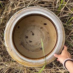 陶器製火鉢の画像