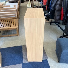 K2510-387 コーナン カラーボックス② ナチュラル キズ汚れ有りの画像