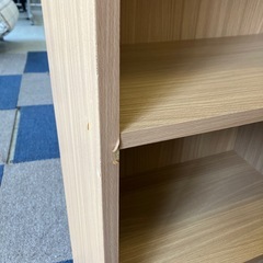 K2510-387 コーナン カラーボックス② ナチュラル キズ汚れ有りの画像