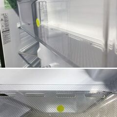 高年式 2025年製 AQUA/アクア 2ドア冷凍冷蔵庫 475L 192L大容量フリーザー AQR-SBS48R ダークシルバー 中古家電 店頭引取歓迎 uR10193の画像