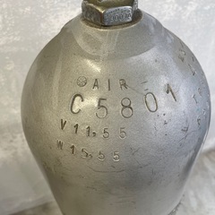 DACOR　ダイビングシリンダー　スキューバタンク　11.55Lの画像