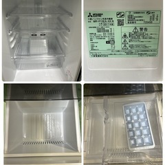 三菱電機　2ドア冷蔵庫の画像