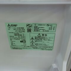 ID 699304　三菱２ドア　146L　２０１９年製　ボトルBOX割れあり　MR-P15D-Bの画像