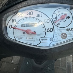 スズキ レッツ CA4AA スクーター 4スト FI インジェクション 実働　suzuki 原付の画像