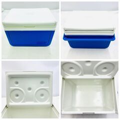 【‼️アウトドアなど🏕️】🧊Coleman コールマン クーラーボックス3点セット✨（赤・青×2）✨簡易清掃・現状品❗️の画像