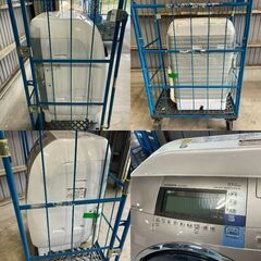 K26 日立 HITACHI ドラム式 洗濯乾燥機 BD-V9600 R形 洗濯 10キロ 乾燥 6キロ ２０１４年 電気式の画像