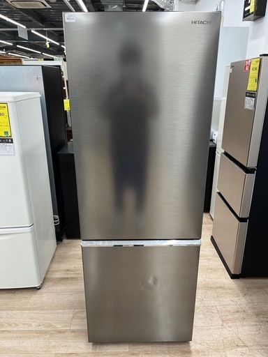 ジャングルジャングル岸和田和泉インター店】冷蔵庫 ヒタチ R-BF28NA 2020年製 275L 2ドア 2人暮らし用 日立 家電 