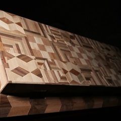 【交渉可】ハンドメイドギター　ハードケースセットの画像