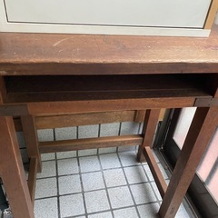 木の机の画像