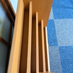 木製 絵本ラック 4段　白井産業 ピノコロの画像