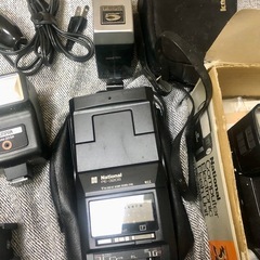 National PE-320S ストロボなどまとめて　ジャンク品の画像