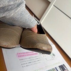 festa フェスタ　ベージュ クロコダイル風 パンプス 6cmヒールの画像