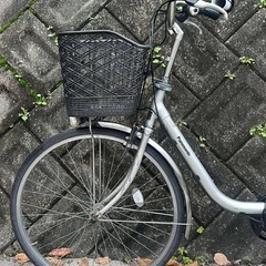 大阪限定　送料無料パナソニック電動アシスト自転車 26インチ バッテリー8,9ahの画像