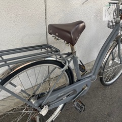 １０J27　ホームサイクル２６サイズ　３段変速オートライト付き　自転車専門店の中古車です★　【消費税込み・防犯登録６００円込み】の画像
