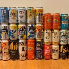 ビール、酎ハイなどお酒まとめて30本3000円