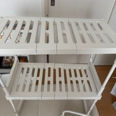 押入れ収納セット　ニトリの画像