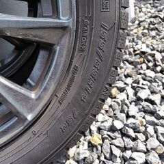 【交渉中】軽自動車　14インチスタッドレス　（ホイール、ナット付き）の画像