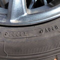 【交渉中】軽自動車　14インチスタッドレス　（ホイール、ナット付き）の画像