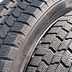 【交渉中】軽自動車　14インチスタッドレス　（ホイール、ナット付き）の画像