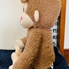 #未使用#ジョージ#George#おさるのジョージ#赤いほっぺ#スーパーラージ#ぬいぐるみ#クレーンゲーム#UFOキャッチャー#景品#大きい#ビッグ#ラウンド1の画像