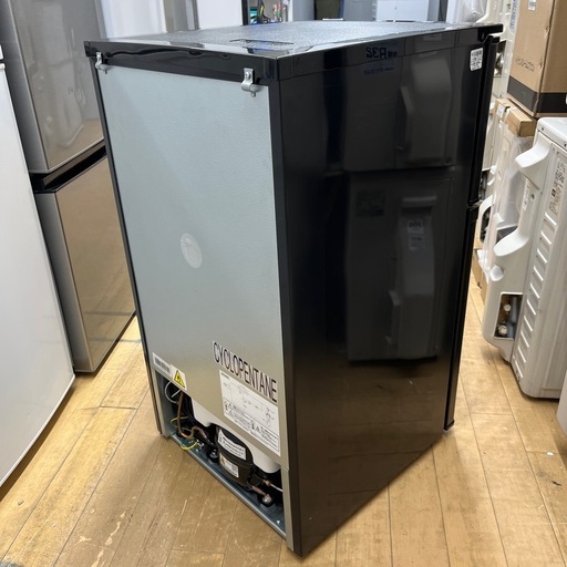IRIS OHYAMA アイリス オーヤマ ノンフロン冷凍冷蔵庫 IRSD-9D 2025年製 2ドア 定格内容積90L 冷蔵庫 のご