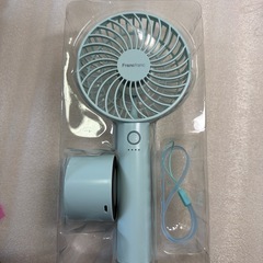 東W★010 Francfranc 2個セット ハンディファン コンパクト扇風機 ミニファン フランフラン の画像