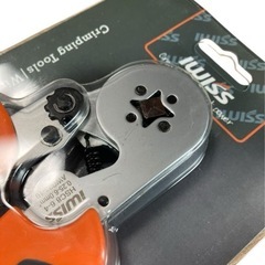 IWISS アイウィス 2点セット まとめ売り HSC8 6-4 スクエア セルフアジャスタブル圧着工具 AWG23-10 極美品の画像