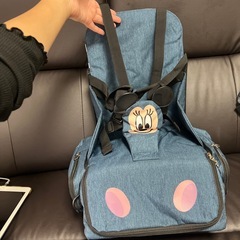 マザーズバッグ　ミニー　ベビーチェアーの画像