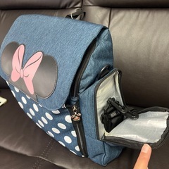 マザーズバッグ　ミニー　ベビーチェアーの画像