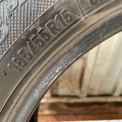 TOYO タイヤ　185/55R15  夏タイヤ　バリ溝　2023年製の画像