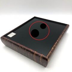 ss7812　桜皮細工 文庫箱 木製 文箱 手許箱 小物入れ 文房具入れ 小箱 整理箱 トレー レターケース 手紙 秋田 伝統工芸品 樺細工 未使用品の画像