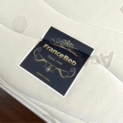 セミシングル　マットレス・ベッドフレームセット　 フランスベッド　抗菌性　固めの画像