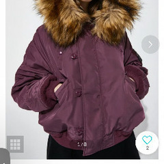 moussy 上着　ダウン　コート　アウターの画像