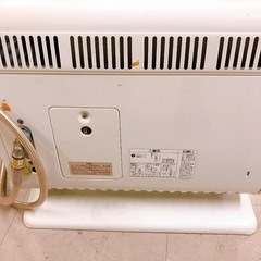 【売約済】Rinnai リンナイ ガス赤外線ストーブ② 都市ガス用 1999年製 レトロ R-613PMSIII-402 ガスホース付きの画像