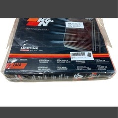 K&N 33-2526 純正交換 リプレイスメント エアフィルター 高性能 洗える 再利用可能 乾式 吸気効率UPの画像