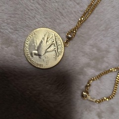 k18GFコインネックレスの画像