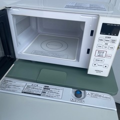 高年式　電子レンジ　洗濯機セットの画像