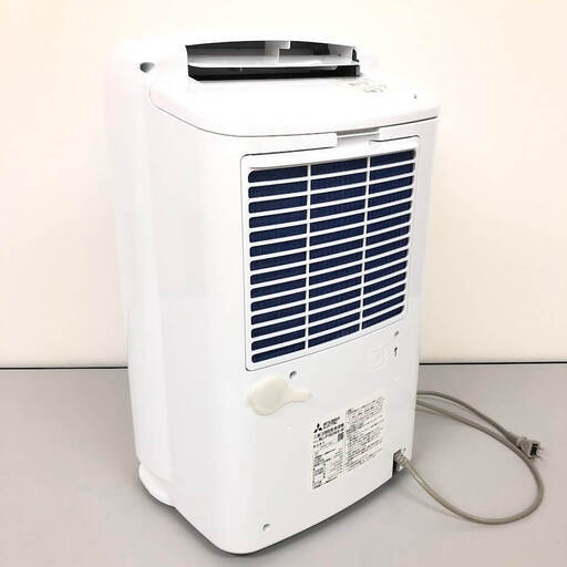 ss7910　三菱 衣類乾燥除湿機 MJ-P180WX-W ホワイト ～45畳 2024年年製 MITSUBISHI 除湿機 白 大容量 4.7L キャスター付 持ち手付き 部屋干し 除湿機 中古