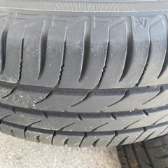 超格安　カローラ純正　スチールホイール　タイヤ付き　4本　175/70R14 残り溝有りの画像