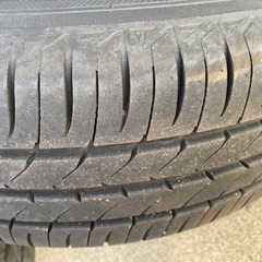 超格安　カローラ純正　スチールホイール　タイヤ付き　4本　175/70R14 残り溝有りの画像