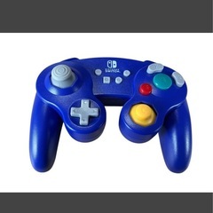 極美品 任天堂スイッチ Nintendo SWITCH パワーエー製 有線コントローラー ゲーム パープル 通電確認済の画像