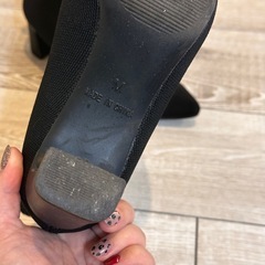 GU（ジーユー）ポインテッドニットブーツの画像