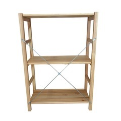 無印良品　パイン材ユニットシェルフ奥行２５ｃｍタイプ・５８ｃｍ幅・小の画像