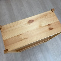 無印良品　パイン材ユニットシェルフ奥行２５ｃｍタイプ・５８ｃｍ幅・小の画像