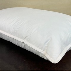 枕 ホテル仕様 羽根パイプ枕  の画像