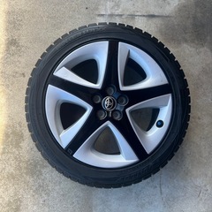 履き替え無料中古タイヤホイール付き215/45R17 87Q プリウス用の画像